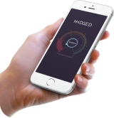 Screenshot of mobile app